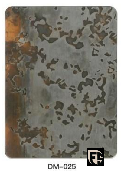 חיפוי נירוסטה "ברזל שרוף" – Burnt Iron