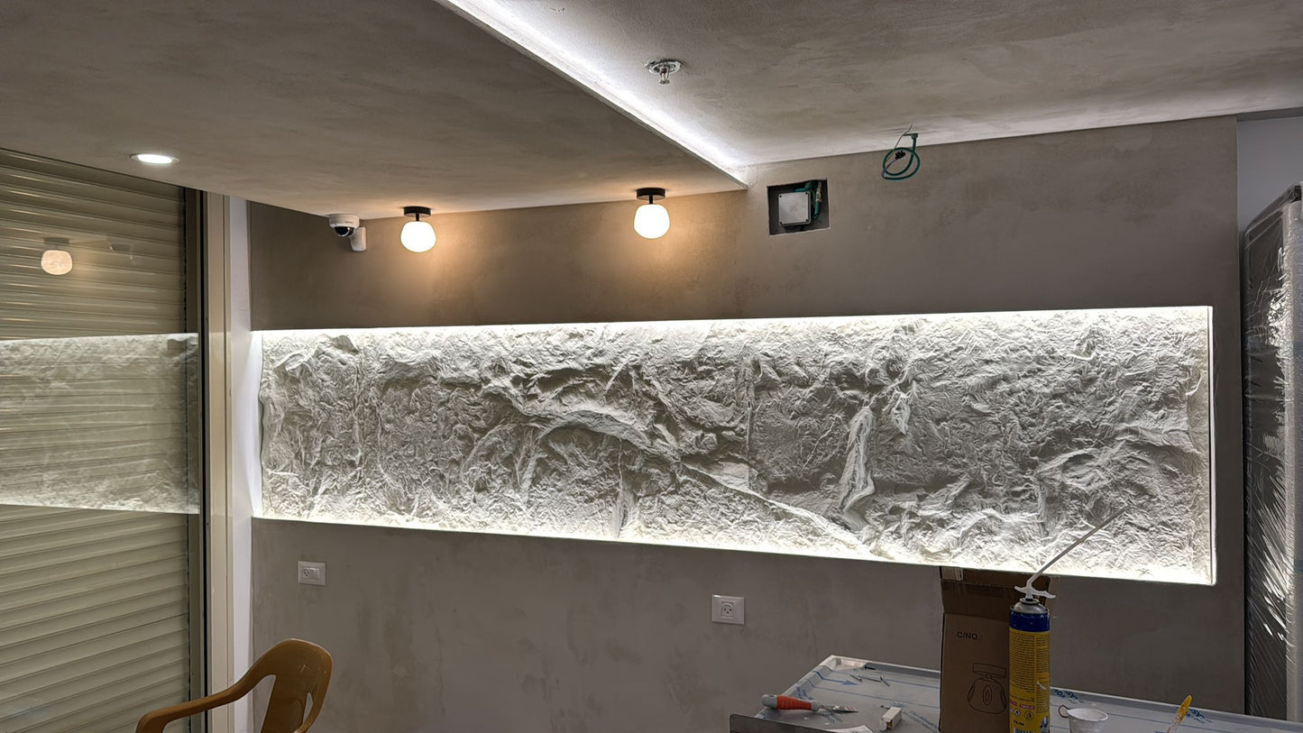 חיפוי דימוי סלע דגם LAVA – מראה טבעי, גולמי ומדויק